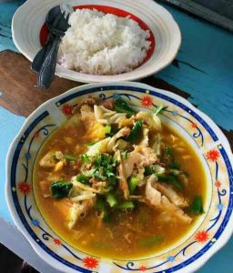 Sop Ayam Kampung Waris