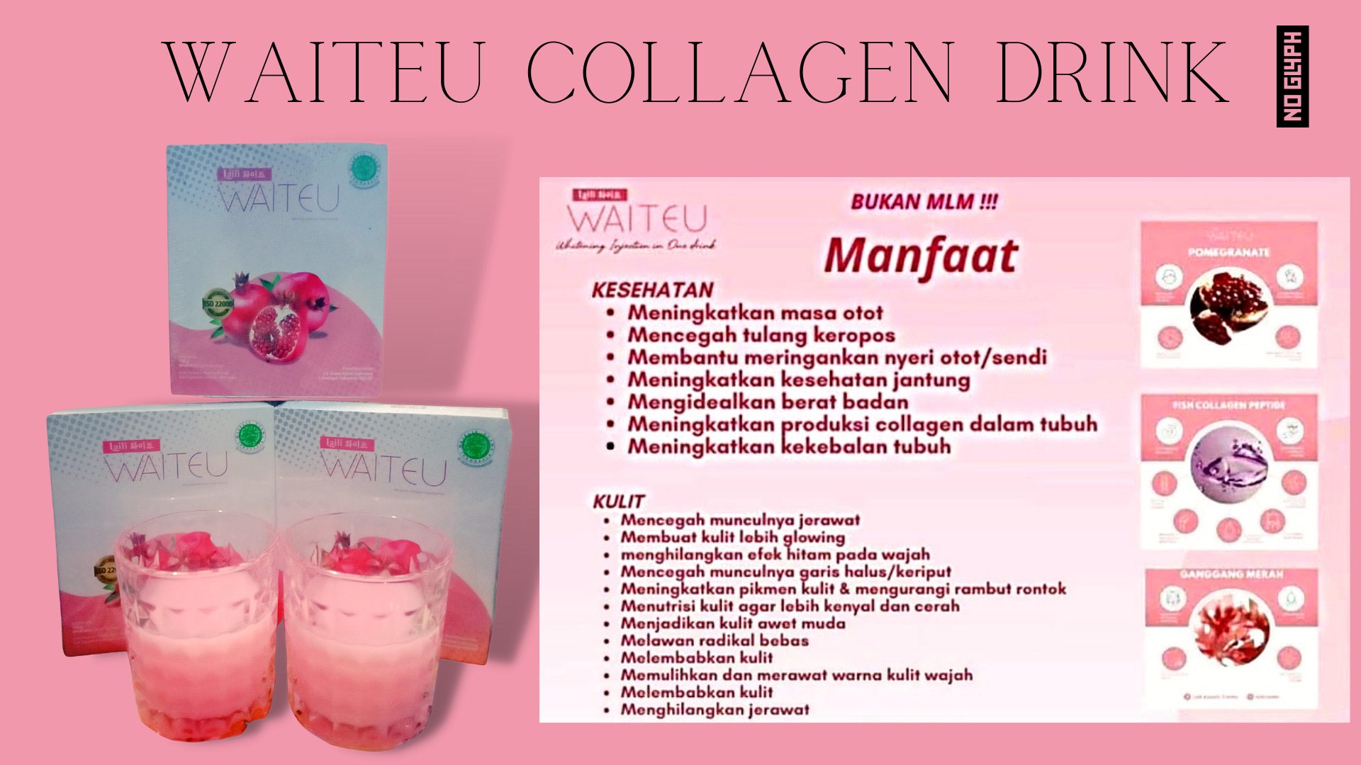 Waiteu minuman kolagen 